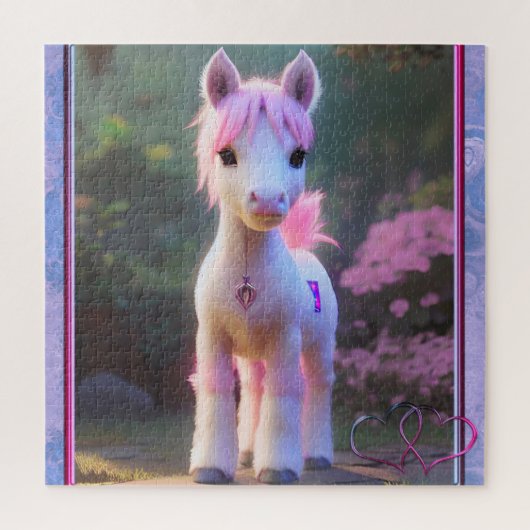 Schattigee 3D Spirit Pony 10 Legpuzzel (Verticaal)
