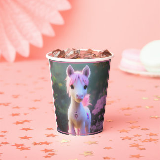 Schattigee 3D Spirit Pony 10 Papieren Bekers