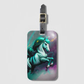 Schattigee 3d Spirit Pony 24 Bagagelabel (Voorkant (verticaal))