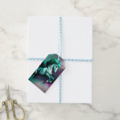 Schattigee 3D Spirit Pony 24 Cadeaulabel (Met Touw)