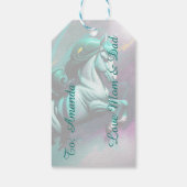 Schattigee 3D Spirit Pony 24 Cadeaulabel (Achterkant)