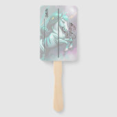 Schattigee 3D Spirit Pony 24 Handwaaier (Achterkant)