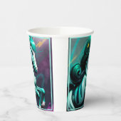 Schattigee 3D Spirit Pony 24 papieren bekers (Links)