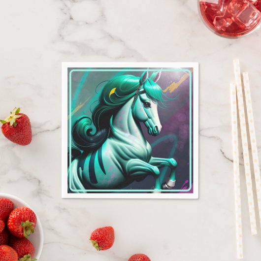 Schattigee 3D Spirit Pony 24 Party Servet (Insitu)