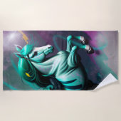 Schattigee 3d Spirit Pony 24 Strandlaken (Voorkant)