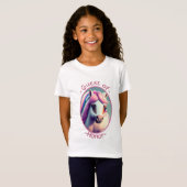 Schattigee 3D Spirit Pony 2 eregast T-shirt (Voorkant volledig)