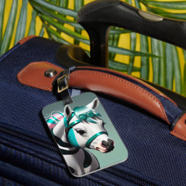 Schattigee 3d Spirit Pony 7 Bagagelabel