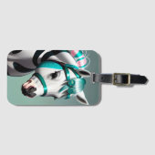 Schattigee 3d Spirit Pony 7 Bagagelabel (Voorkant (horizontaal))