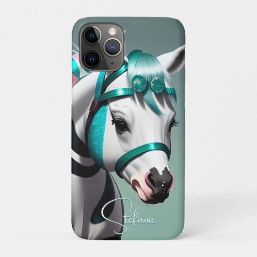 Schattigee 3d Spirit Pony 7 Case-Mate iPhone Case (Achterkant)