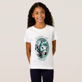 Schattigee 3D Spirit Pony 7 eregast T-shirt (Voorkant volledig)