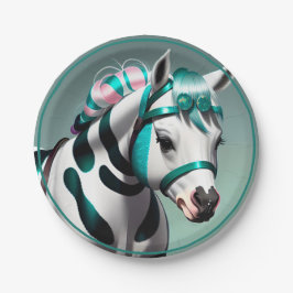 Schattigee 3D Spirit Pony 7 Papieren Bordje