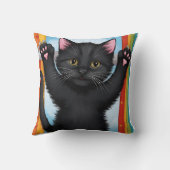 Schattigee 3D Velvet Baby Mittens: twee looks in é Kussen (Achterkant)