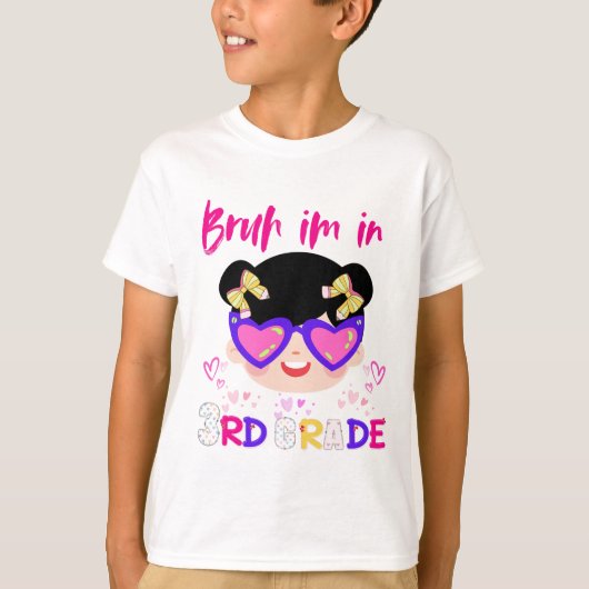 Schattigee 3e klas Gezegde Student Classroom cools T-shirt (Voorkant)