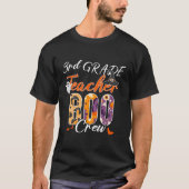 Schattigee 3e klas leraar Boo Crew Funny School Ki T-shirt (Voorkant)
