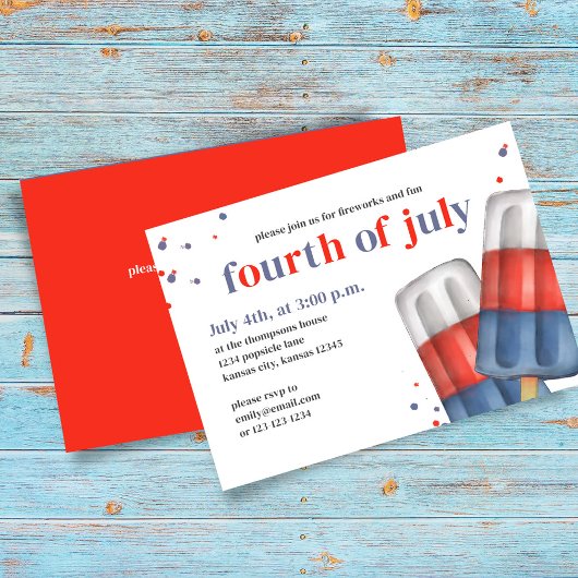 Schattigee 4 juli Summer Custom Kaart