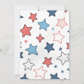 Schattigee 4th of July Chill Met Ons Retro Popsicl Kaart (Achterkant)