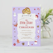 Schattigee 5e dag van het feest van de vijf gouden kaart (Staand voorkant)