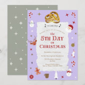 Schattigee 5e dag van het feest van de vijf gouden kaart (Voorkant / Achterkant)