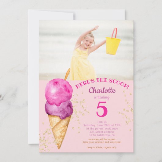 Schattigee 5e verjaardag: dit is de ijsfoto van Sc Kaart (Voorkant)