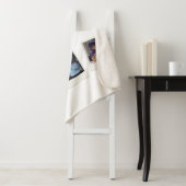 Schattigee aangepaste familiefoto sherpa deken (In situ)