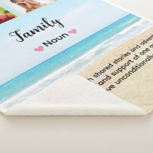 Schattigee aangepaste familiefoto