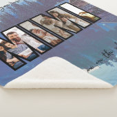 Schattigee aangepaste familiefoto sherpa deken (3/4)