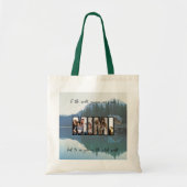 Schattigee aangepaste familiefoto tote bag (Voorkant)
