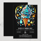 Schattigee aangepaste ijsijsjes jongensijsje Verja Kaart (Voorkant / Achterkant)