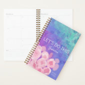 Schattigee aangepaste kersenbloesems Kleurrijke ha Planner (Display)