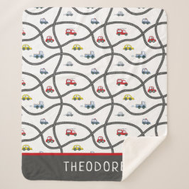 Schattigee aangepaste kleine jongensnaam Kinder au Sherpa Deken