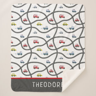 Schattigee aangepaste kleine jongensnaam Kinder au Sherpa Deken