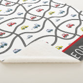 Schattigee aangepaste kleine jongensnaam Kinder au Sherpa Deken (3/4)