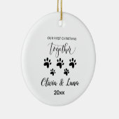 Schattigee aangepaste koffiebeker voor kittenliefh keramisch ornament (Rechts)