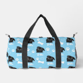 Schattigee Aangepaste Liefde Paw Print Hondenliefh Plunjezak (Voorkant)