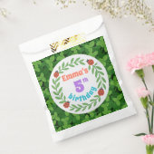 Schattigee aangepaste lieveheersbeestje & blad 5e bedankzakje (Gezegeld)