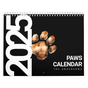 Schattigee aangepaste moderne dierenliefhebbers 20 kalender