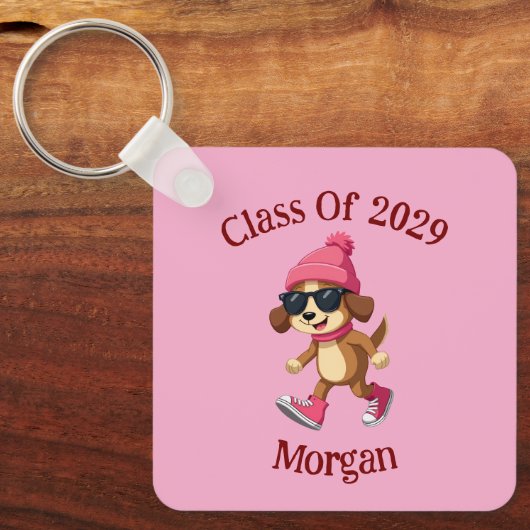 Schattigee aangepaste Sleutelhanger (Voorkant)