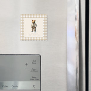 Schattigee aangepaste teddy magneet
