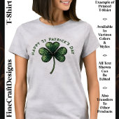Schattigee aangepaste tekst St Patrick's Day 04 Ir T-shirt
