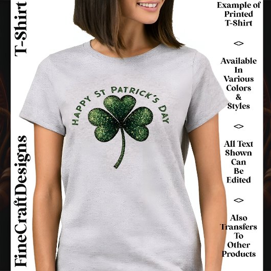Schattigee aangepaste tekst St Patrick's Day 04 Ir T-shirt