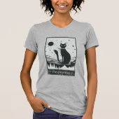 Schattigee aangepaste tekst Tarot Kaart Fortune Te T-shirt (Voorkant)