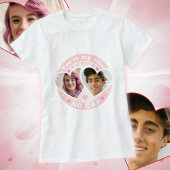 Schattigee Aangepaste Valentijnse Foto T-shirt