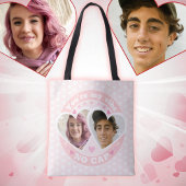 Schattigee Aangepaste Valentijnse Foto Tote Bag