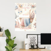 Schattigee aankondiging binnenkort poster (Thuiskantoor)
