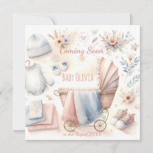 Schattigee aankondiging binnenkort Uitnodiging