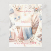 Schattigee aankondiging binnenkort Uitnodiging (Voorkant)