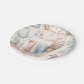 Schattigee aankondiging binnenkort Uitnodiging Papieren Bordje (Gekanteld)