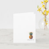 Schattigee aanmoediging voor het overdragen van an kaart (Gele Bloem)