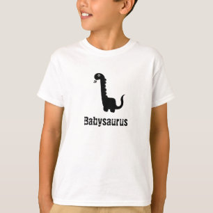 Schattigee aanpasbare babysaurus familie dinosauru t-shirt