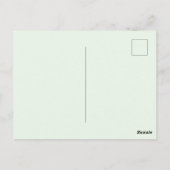 Schattigee aanpasbare dierenvrienden Fox Briefkaart (Achterkant)